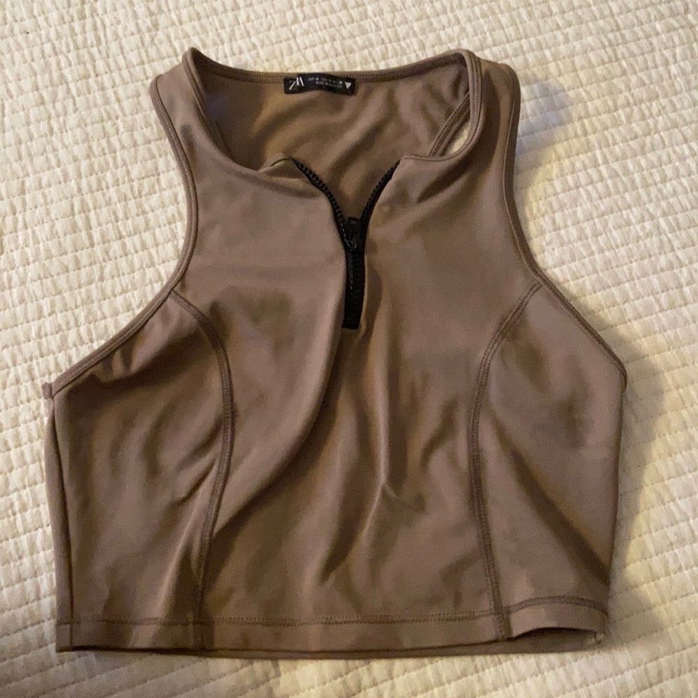 Zara workout top